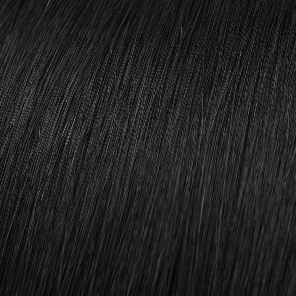 Jet Black Hair Extensions #1