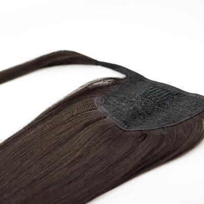 Ponytail Extension: Darkest Brown #2