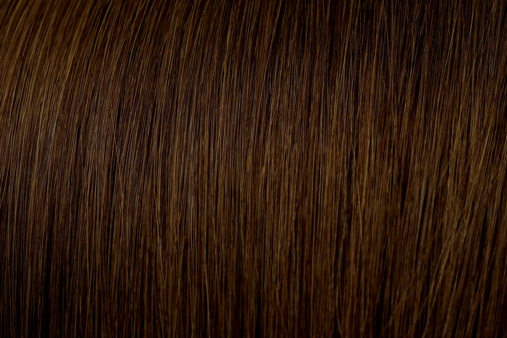 Seamless Clip-In Extension: Light Brown #6